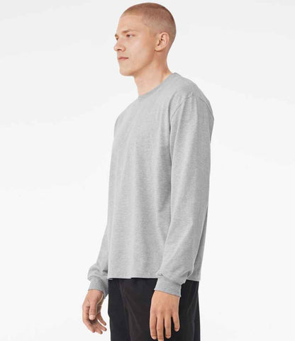 Canvas Unisex Heavyweight Long Sleeve Boxy T-Shirt