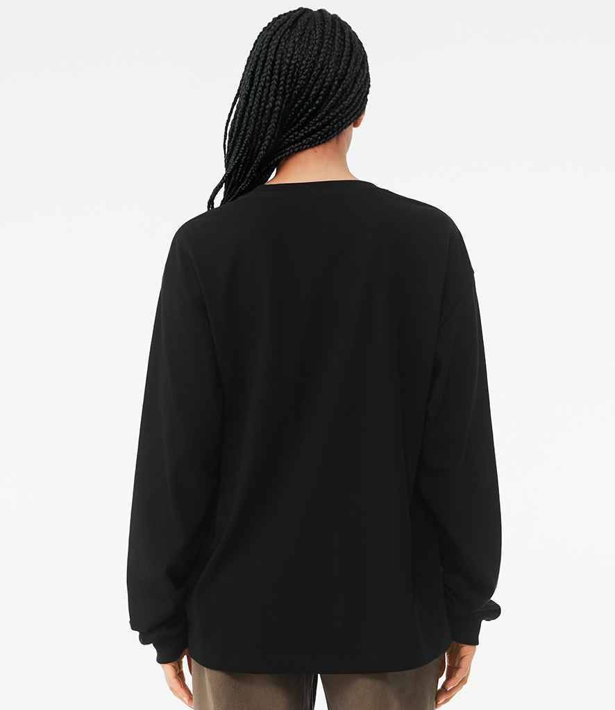 Canvas Unisex Heavyweight Long Sleeve Boxy T-Shirt