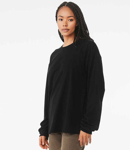 Canvas Unisex Heavyweight Long Sleeve Boxy T-Shirt