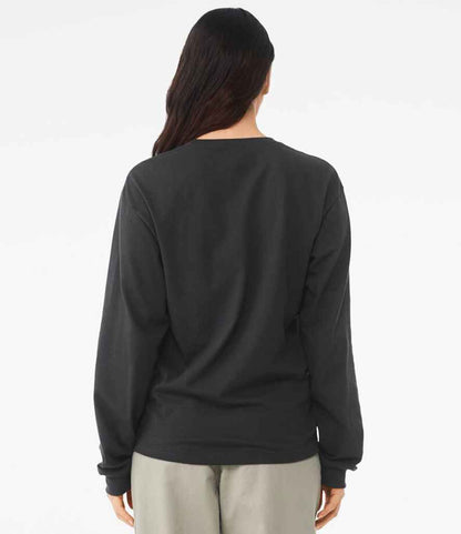 Canvas Unisex Heavyweight Long Sleeve Boxy T-Shirt