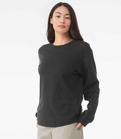 Canvas Unisex Heavyweight Long Sleeve Boxy T-Shirt