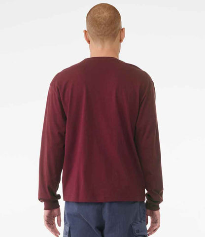 Canvas Unisex Heavyweight Long Sleeve Boxy T-Shirt