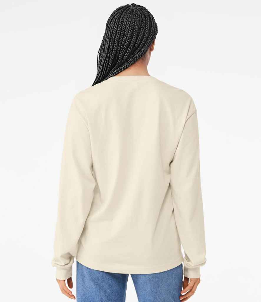 Canvas Unisex Heavyweight Long Sleeve Boxy T-Shirt