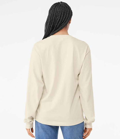 Canvas Unisex Heavyweight Long Sleeve Boxy T-Shirt