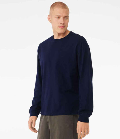Canvas Unisex Heavyweight Long Sleeve Boxy T-Shirt