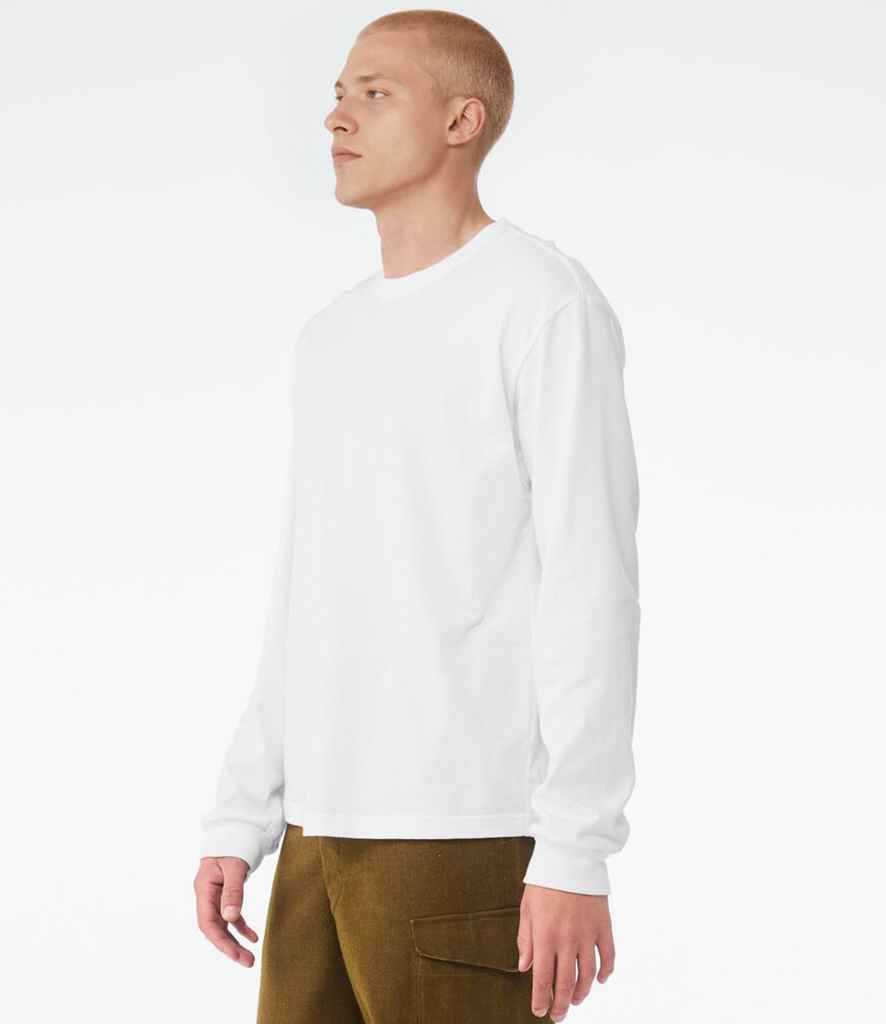Canvas Unisex Heavyweight Long Sleeve Boxy T-Shirt