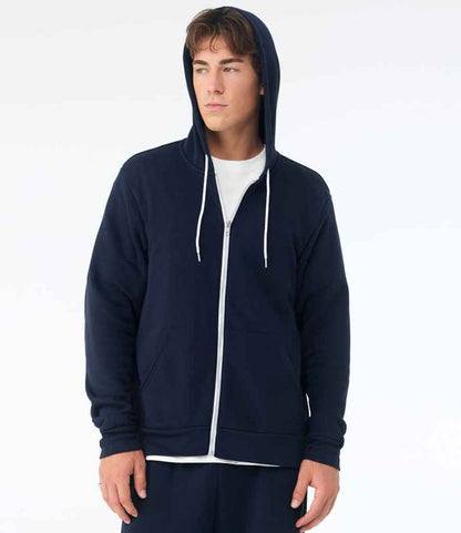Canvas Unisex Full Zip Hoodie