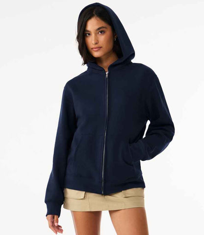 Canvas Unisex Heavy Full Zip Hoodie