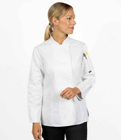 Dennys Ladies Long Sleeve Premium Chef's Jacket