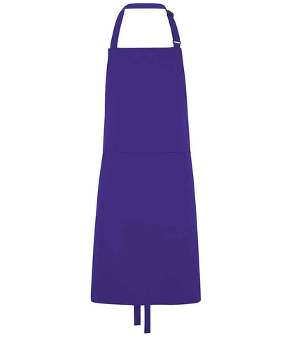 Dennys Polyester Bib Apron with Pocket