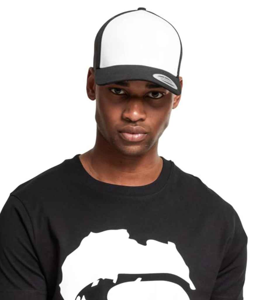 Flexfit Retro Coloured Front Trucker Cap