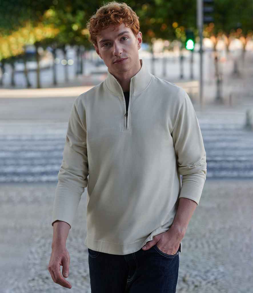 Front Row Premium Piqué 1/4 Zip Top