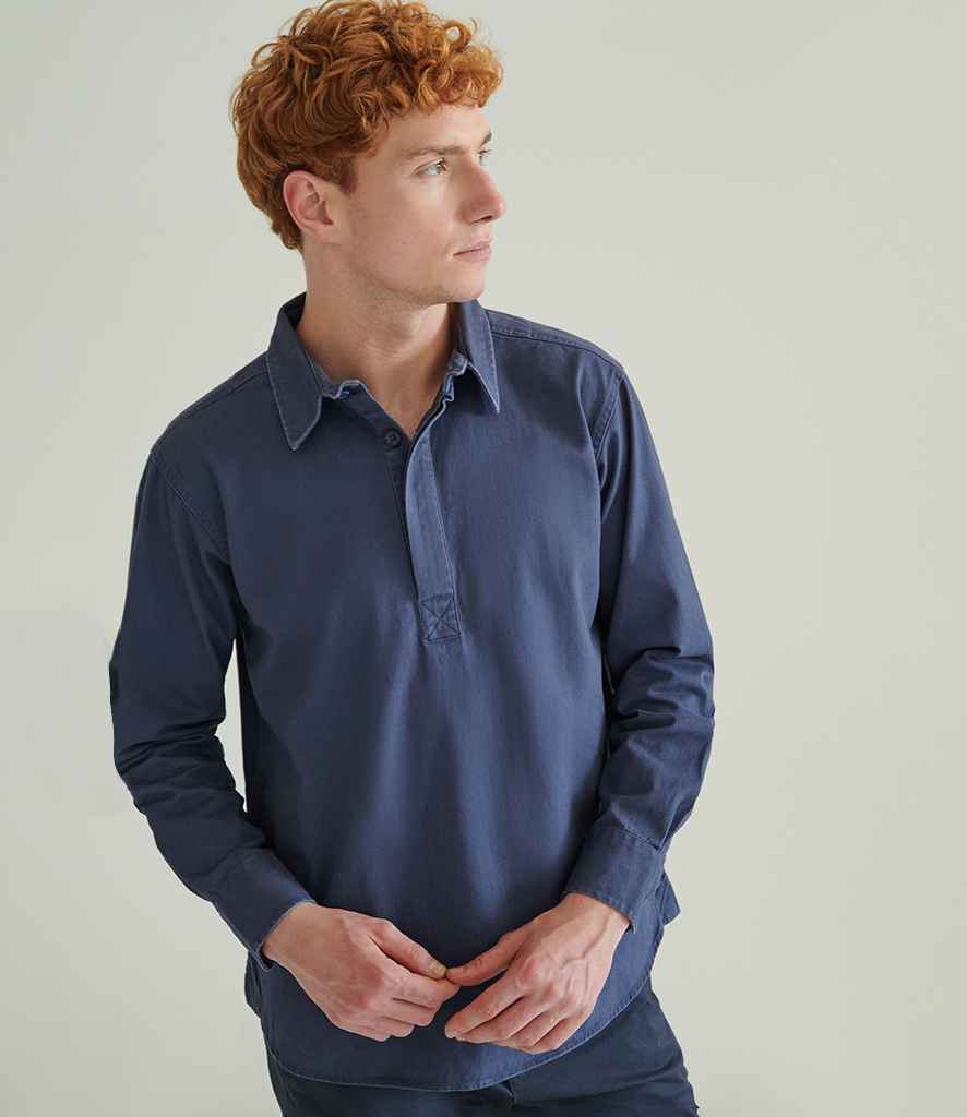 Front Row Pullover Drill Shirt