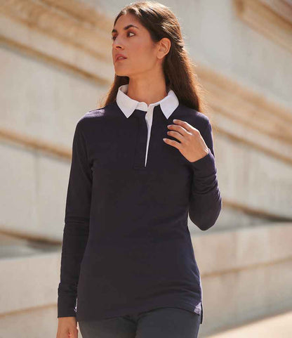 Front Row Ladies Classic Rugby Shirt