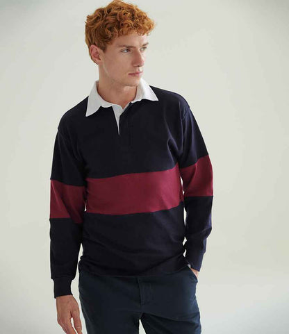 Front Row Panelled Rugby Shirt