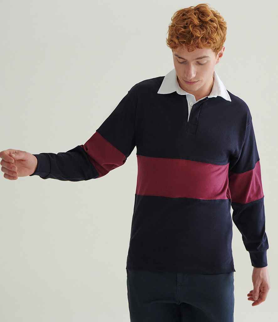 Front Row Panelled Rugby Shirt
