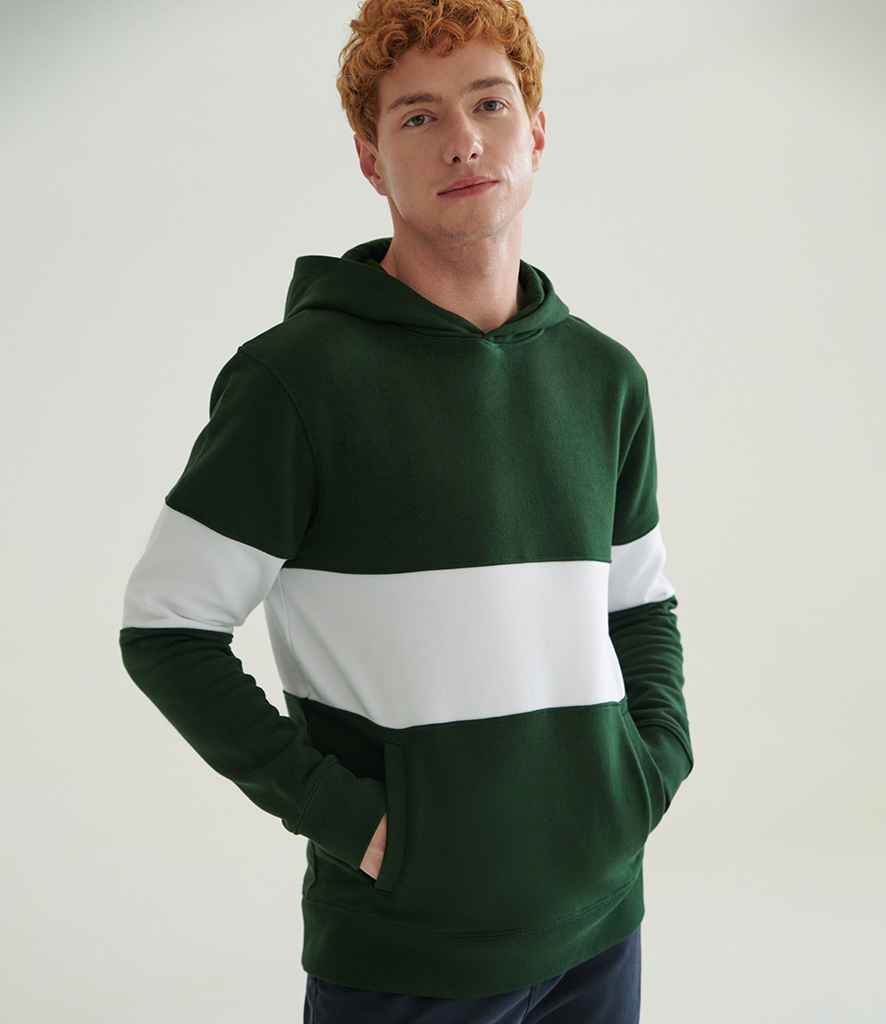 Front Row Heavyweight Panelled Hoodie