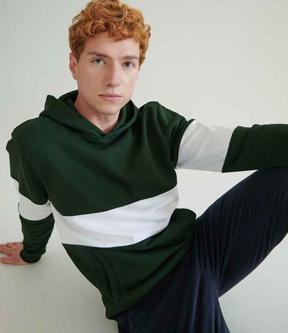 Front Row Heavyweight Panelled Hoodie