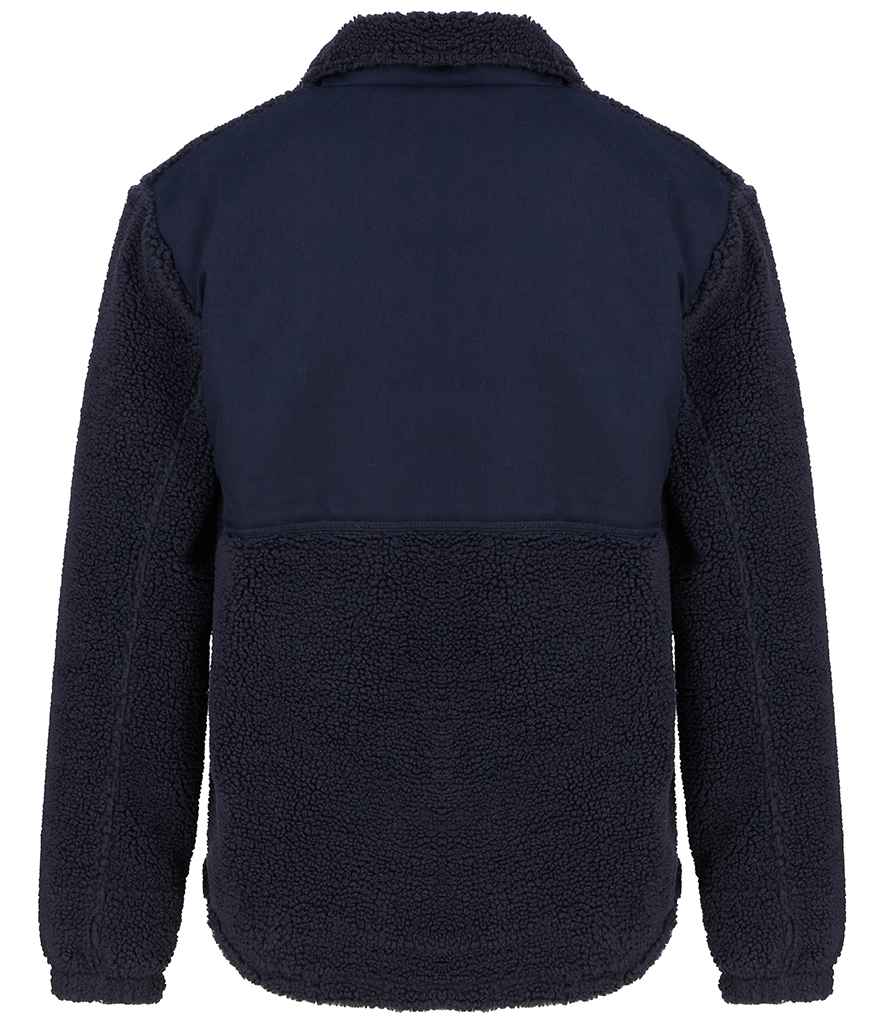 Front Row Recycled Sherpa Fleece Jacket