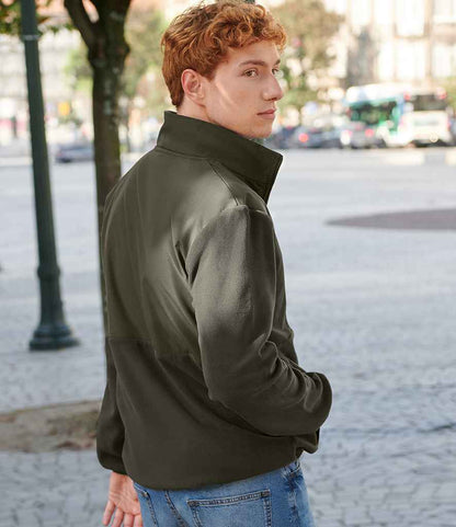 Front Row 1/2 Zip Micro Fleece