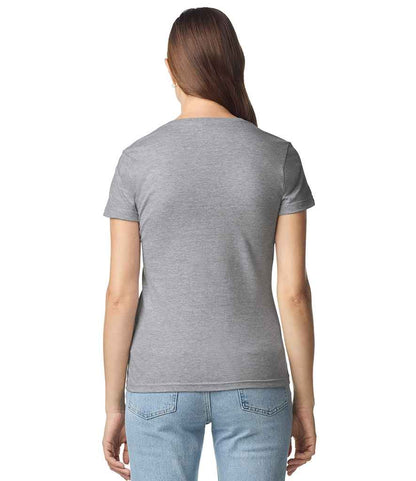 Gildan Ladies SoftStyle® V Neck T-Shirt