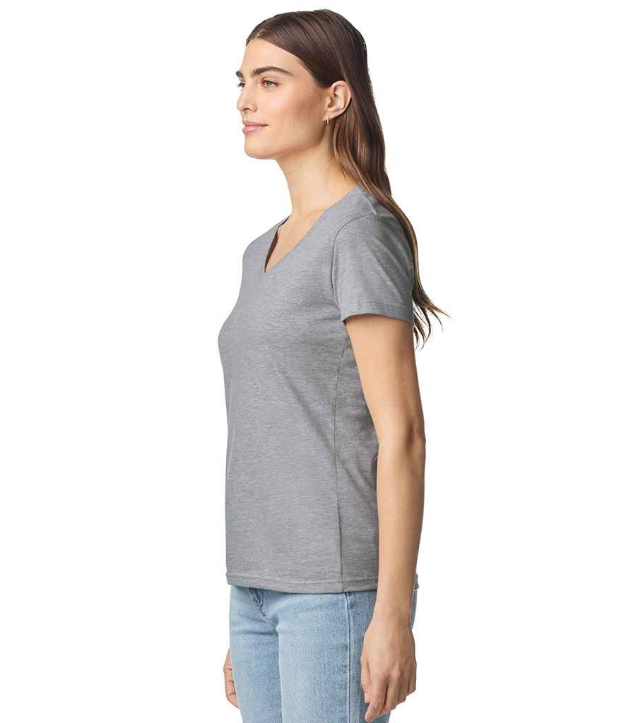 Gildan Ladies SoftStyle® V Neck T-Shirt