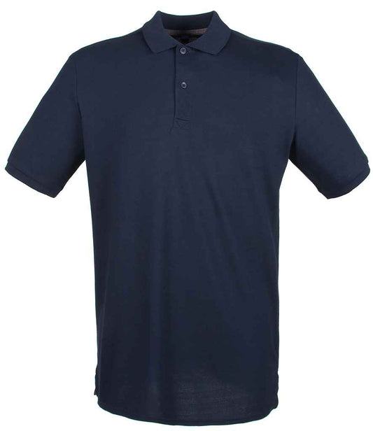 Henbury Modern Fit Cotton Piqué Polo Shirt (1/2)