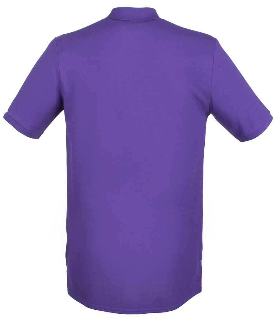 Henbury Modern Fit Cotton Piqué Polo Shirt (1/2)
