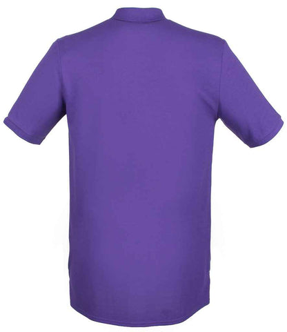 Henbury Modern Fit Cotton Piqué Polo Shirt (1/2)
