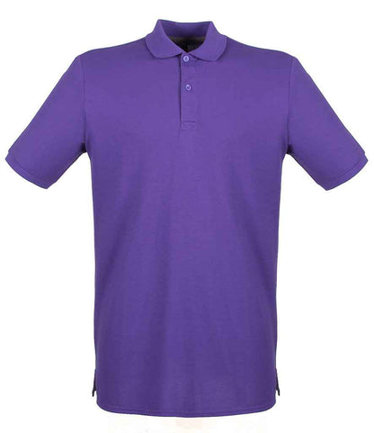 Henbury Modern Fit Cotton Piqué Polo Shirt (1/2)