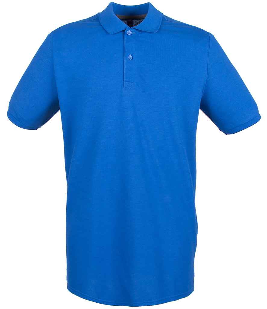 Henbury Modern Fit Cotton Piqué Polo Shirt (2/2)