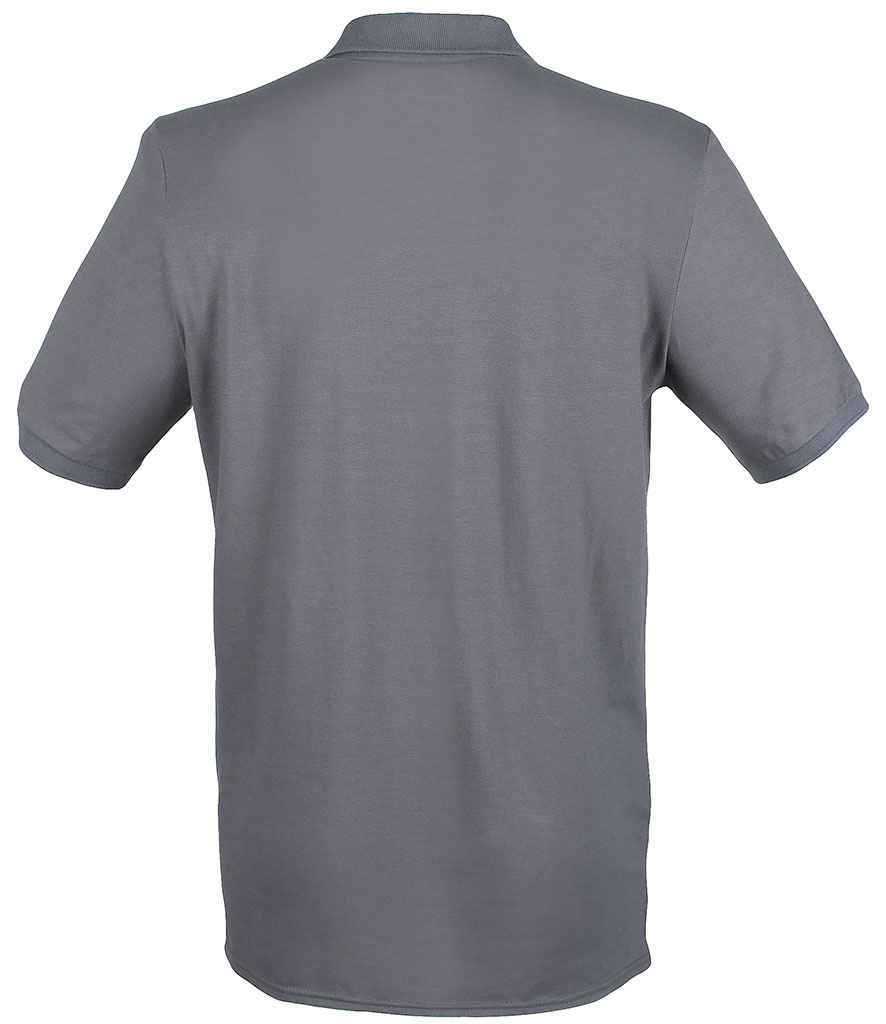 Henbury Modern Fit Cotton Piqué Polo Shirt (2/2)
