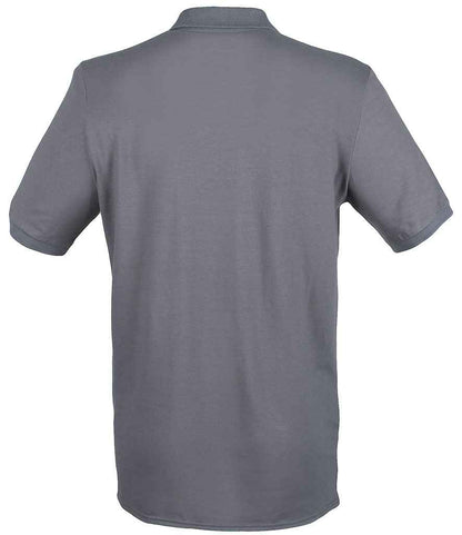 Henbury Modern Fit Cotton Piqué Polo Shirt (2/2)
