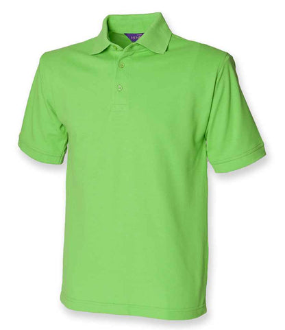 Henbury Heavy Poly/Cotton Piqué Polo Shirt (1/2)