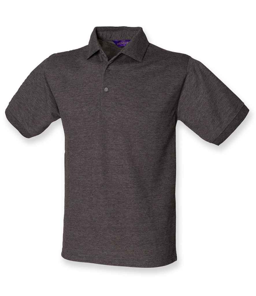 Henbury Heavy Poly/Cotton Piqué Polo Shirt (1/2)