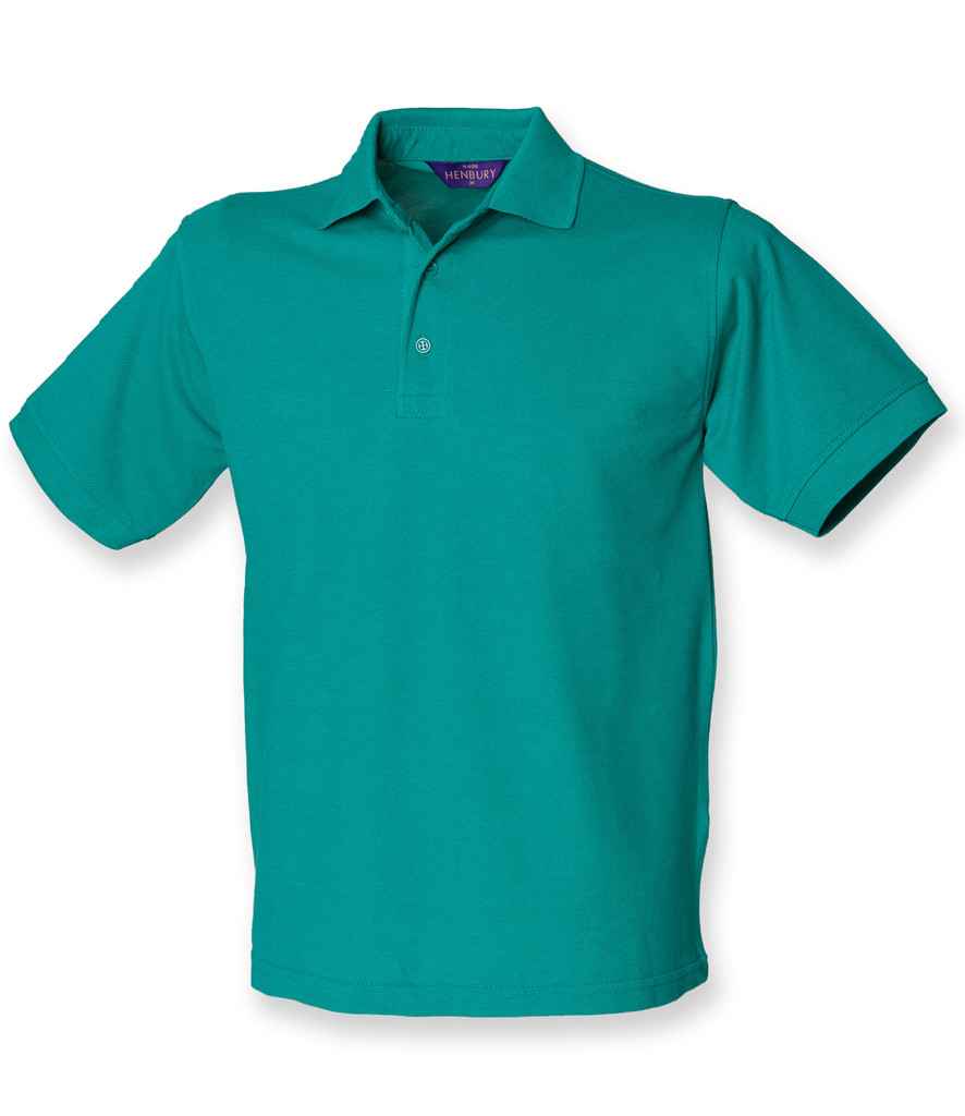 Henbury Heavy Poly/Cotton Piqué Polo Shirt (1/2)