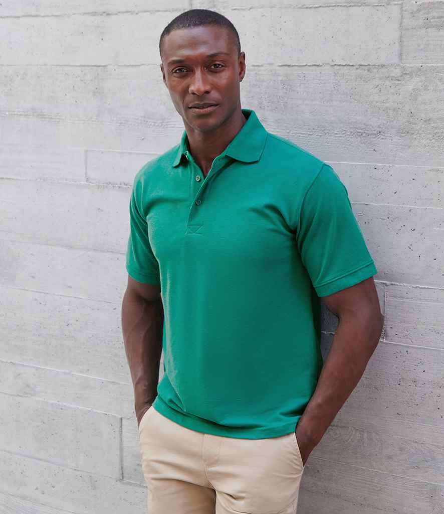 Henbury Heavy Poly/Cotton Piqué Polo Shirt (1/2)