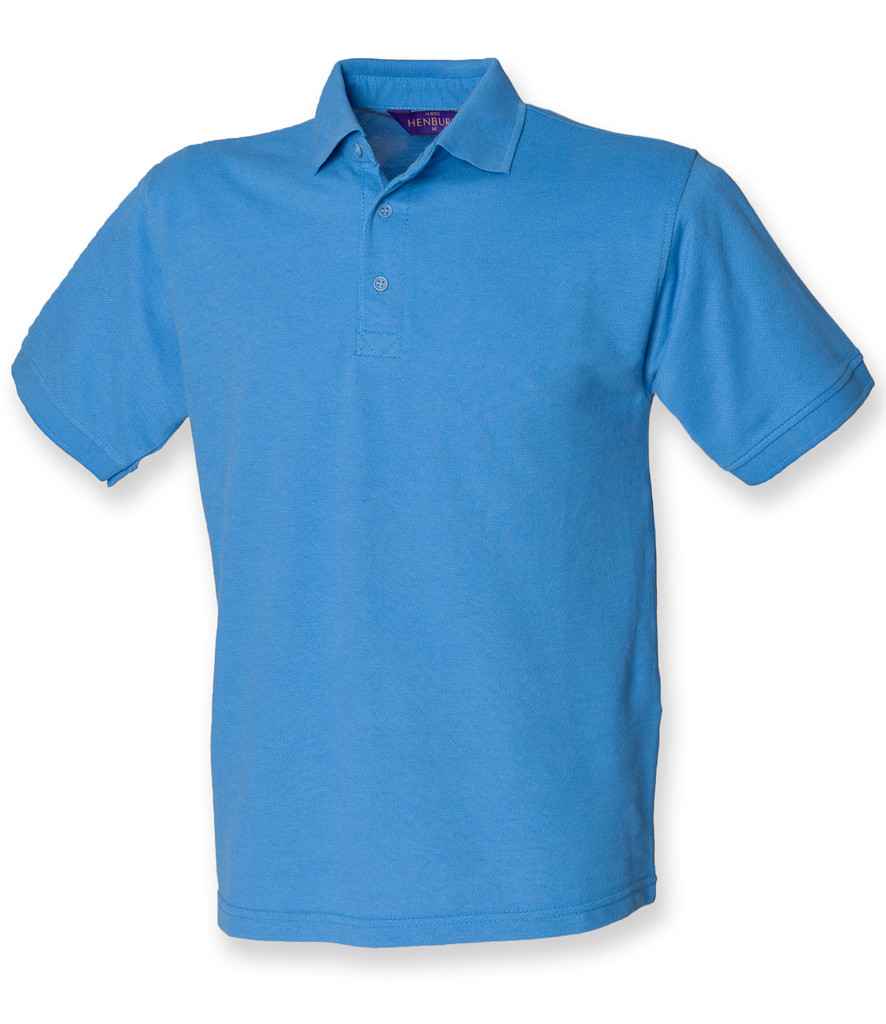 Henbury Heavy Poly/Cotton Piqué Polo Shirt (1/2)