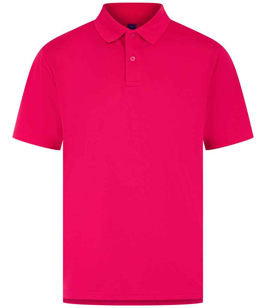 Henbury Coolplus® Wicking Piqué Polo Shirt (1/4)