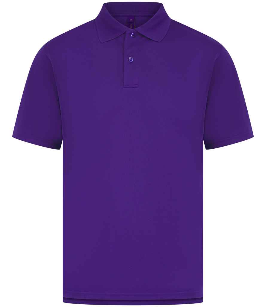 Henbury Coolplus® Wicking Piqué Polo Shirt (1/4)