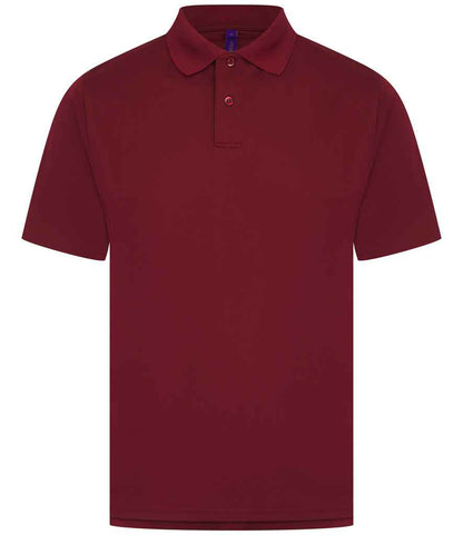 Henbury Coolplus® Wicking Piqué Polo Shirt (1/4)