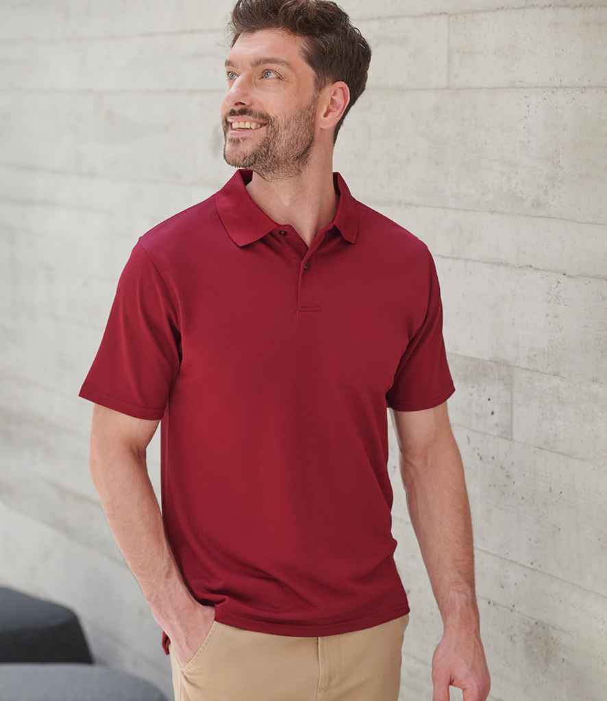 Henbury Coolplus® Wicking Piqué Polo Shirt (1/4)