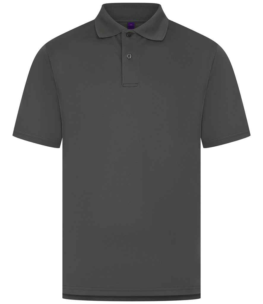 Henbury Coolplus® Wicking Piqué Polo Shirt (1/4)