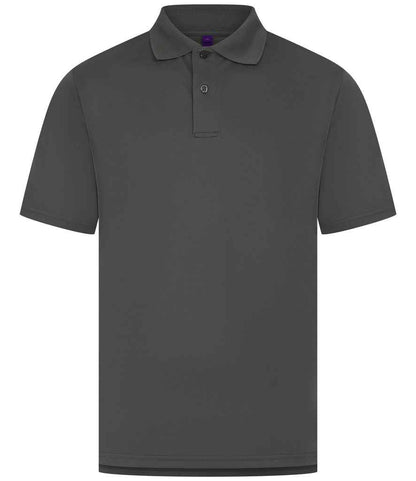 Henbury Coolplus® Wicking Piqué Polo Shirt (1/4)