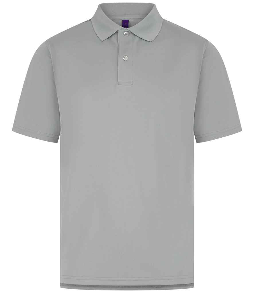 Henbury Coolplus® Wicking Piqué Polo Shirt (3/4)