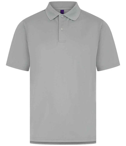 Henbury Coolplus® Wicking Piqué Polo Shirt (3/4)