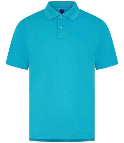 Henbury Coolplus® Wicking Piqué Polo Shirt (3/4)