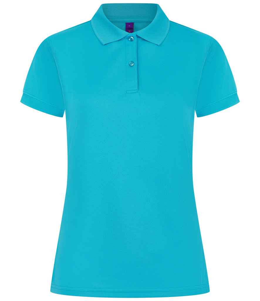 Henbury Ladies Coolplus® Wicking Piqué Polo Shirt (2/2)