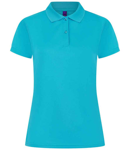 Henbury Ladies Coolplus® Wicking Piqué Polo Shirt (2/2)