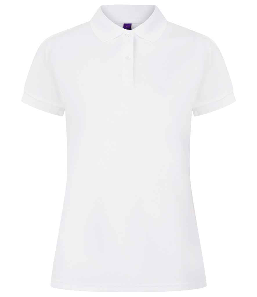 Henbury Ladies Coolplus® Wicking Piqué Polo Shirt (2/2)